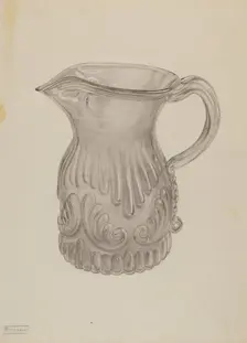 Pitcher, c. 1937. Creator: Frank Fumagalli