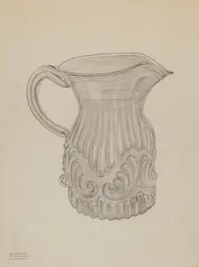 Pitcher, c. 1937. Creator: Frank Fumagalli