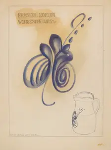 Pitcher, c. 1937. Creator: George Loughridge