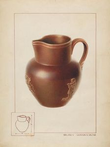 Pitcher, c. 1937. Creator: Gordon Saltar