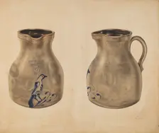 Pitcher, c. 1937. Creator: John Tarantino