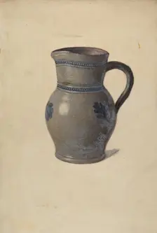 Pitcher, c. 1937. Creator: Max Soltmann