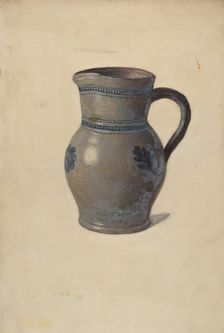 Pitcher, c. 1937. Creator: Max Soltmann