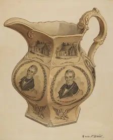 Pitcher, c. 1937. Creator: Paul Ward