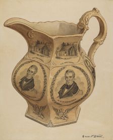 Pitcher, c. 1937. Creator: Paul Ward