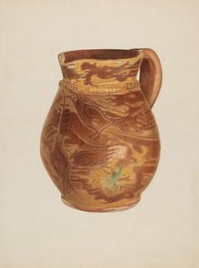 Pitcher, c. 1938. Creator: Alvin Shiren