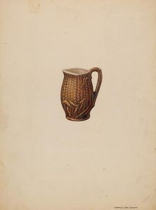 Pitcher, c. 1938. Creator: Francis Law Durand