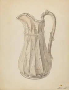Pitcher, c. 1938. Creator: Frank Fumagalli
