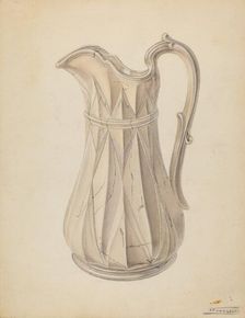 Pitcher, c. 1938. Creator: Frank Fumagalli