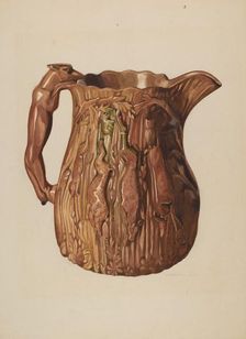 Pitcher, c. 1938. Creator: J. Howard Iams