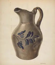 Pitcher, c. 1938. Creator: John Tarantino