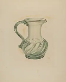 Pitcher, c. 1938. Creator: Marie Mitchell