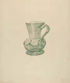 Pitcher, c. 1939. Creator: Elisabeth Fulda