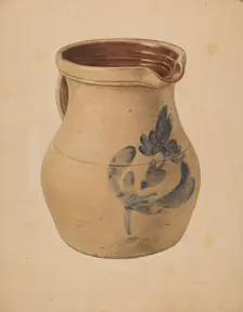 Pitcher, c. 1939. Creator: Elsie Wein
