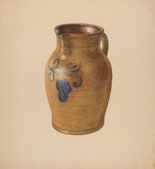 Pitcher, c. 1939. Creator: Giacinto Capelli