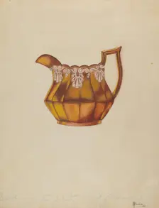 Pitcher, c. 1939. Creator: Samuel O. Klein