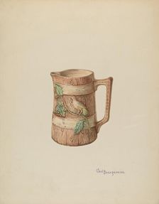 Pitcher, c. 1940. Creator: Carl Buergerniss
