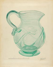 Pitcher, c. 1940. Creator: Frank Fumagalli
