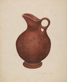 Pitcher, c. 1940. Creator: George H. Alexander