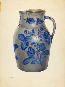 Pitcher, c. 1940. Creator: Giacinto Capelli