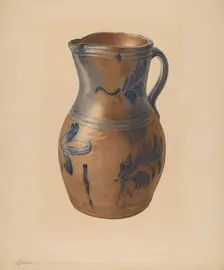 Pitcher, c. 1940. Creator: Giacinto Capelli