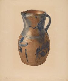 Pitcher, c. 1940. Creator: Giacinto Capelli