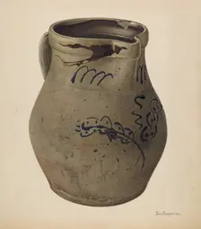 Pitcher, c. 1940. Creator: John Tarantino