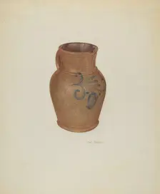 Pitcher, c. 1941. Creator: Carl Strehlau