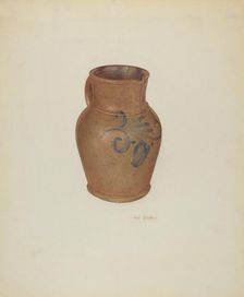 Pitcher, c. 1941. Creator: Carl Strehlau