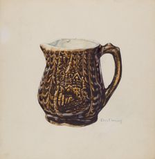 Pitcher, c. 1941. Creator: Elmo Fleming