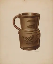 Pitcher, c. 1941. Creator: Henry Moran