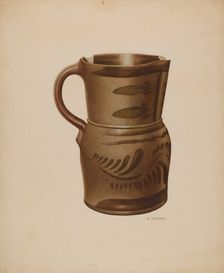 Pitcher, c. 1941. Creator: Henry Moran
