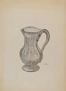 Pitcher, c. 1941. Creator: Joseph Mitry
