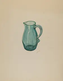 Pitcher, c. 1941. Creator: Joseph Mitry