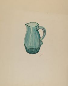 Pitcher, c. 1941. Creator: Joseph Mitry