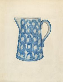 Pitcher, c. 1942. Creator: Mamie M. Jones
