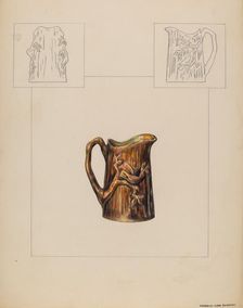 Pitcher (Individual Creamer), 1935/1942. Creator: Francis Law Durand