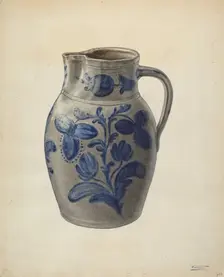 Pitcher, probably 1937/1938. Creator: Frank Fumagalli
