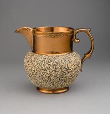 Pitcher, Staffordshire, 1810/20. Creator: Staffordshire Potteries