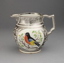 Pitcher, Staffordshire, 1810/20. Creator: Staffordshire Potteries