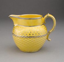 Pitcher, Staffordshire, 1820/30. Creator: Staffordshire Potteries