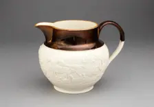 Pitcher, Staffordshire, c. 1830. Creator: Staffordshire Potteries
