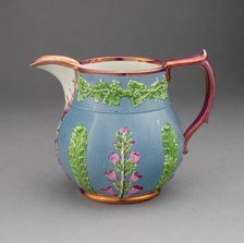 Pitcher, Staffordshire, c. 1830. Creator: Staffordshire Potteries