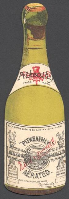 Pitkeathly Mineral water, 1890s
