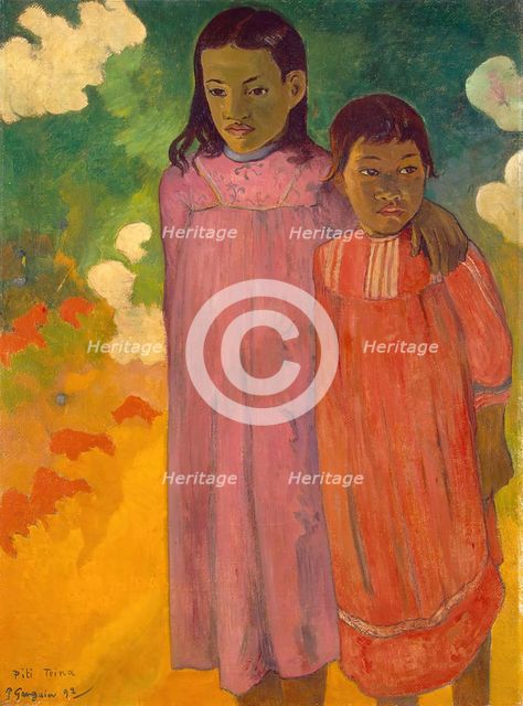 Piti Teina, 1892. Creator: Paul Gauguin.