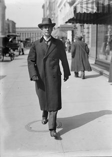 Pittman, Key, Senator from Nevada, 1913-, 1913. Creator: Harris & Ewing