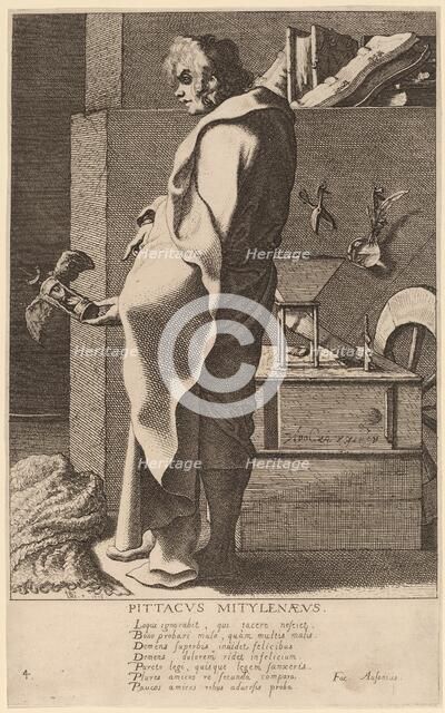 Pittacus Mitylanaeus, 1616. Creator: Jacob III de Gheyn.