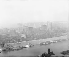 Pittsburg[h] from Mt. Washington, c1903. Creator: Unknown