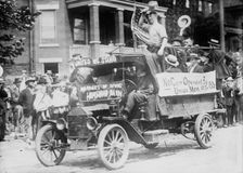 Pittsburgh Strike [1919 strikers demonstrating in car], 1919. Creator: Bain News Service