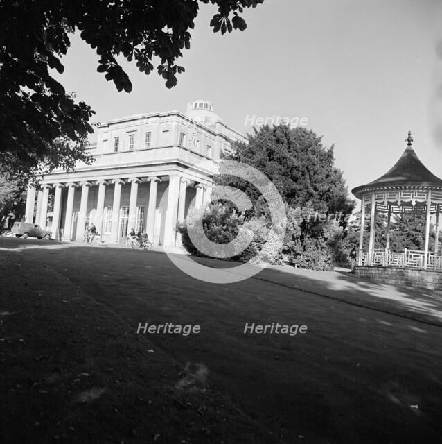 Pittville Pump Room, Pittville Park, Pittville, Cheltenham, Gloucestershire, 1971. Artist: John Gay.